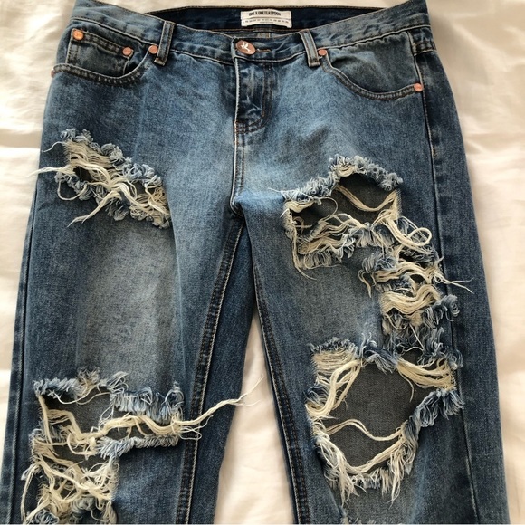 One X One Teaspoon Awesome Baggies medium wash jeans. Size 27. - Picture 3 of 7
